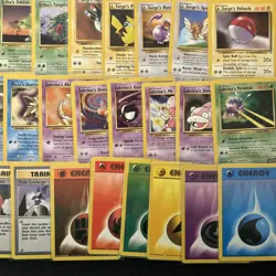 Gym Heroes Common Complete Set -WOTC Pokemon Cards- LP - 48 Cards - Image 5