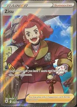 Zisu (Full Art) 189/189 Swsh10: Astral Radiance Holo - Pokemon Card - Image 1