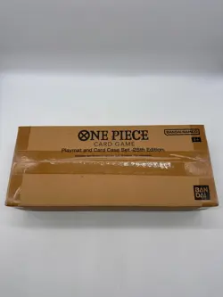 One Piece Card Game Playmat & Card Case Set 25th Anniversary Edition NEW SEALED - Image 2
