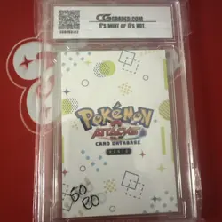 Pokemon 2024 Card Database Attacks Kanto Gold Holo Mewtwo Peru Rare Graded 10 - Image 2