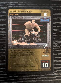 WWE Raw Deal CCG Stone Cold Steve Austin Superstar 5 Card Set - Image 3