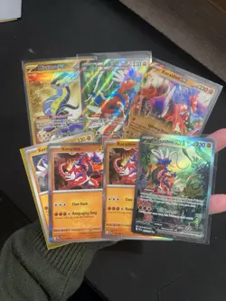 Pokemon Card Collection Lot Koraidon Miraidon Lot Full Arts Holos TCG - Image 1