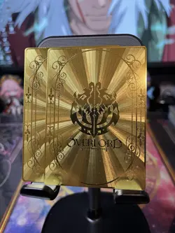 Goddess Story Metal Card Rare Anime Waifu Overlord Albedo - Image 1