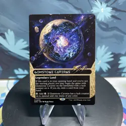 MTG Gemstone Caverns (Borderless) 0016 Edge of Eternities: Stellar Sights NM - Image 1