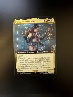 MTG Final Fantasy English Tifa, Martial Artist Extended Art 0188 Non-Foil - Image 1