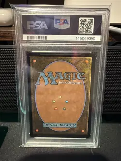 2025 MTG FF EN Buster Sword Woodblock (Borderless) PSA 8 - Image 2