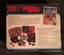 Destined Rivals Pokemon Center PC ETB Elite Trainer Box SEALED w/ Plastic Case - Image 3