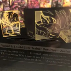Pokemon TCG: Sword and Shield Elite Trainer Box Plus: Zacian-Sealed - Image 4