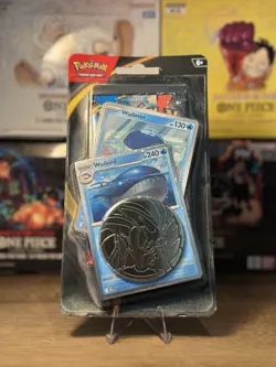 Pokemon TCG Mega Evolution Checklane Blister Wailord & Wailmer - Image 1