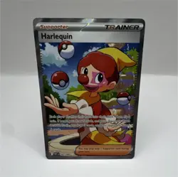Pokemon Harlequin 163/086 Sv: White Flare Full Art Trainer Ultra Rare Holo - Image 1