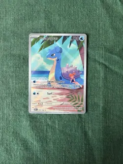 Pokemon TCG Destined Rivals Misty's Lapras Illustration Rare 194/182 - Image 1