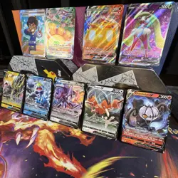 Pokemon TCG Fusion Strike V Vmax Trainer and Full Art Lot NM Mint Pack Fresh - Image 2