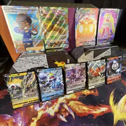 Pokemon TCG Fusion Strike V Vmax Trainer and Full Art Lot NM Mint Pack Fresh - Image 3