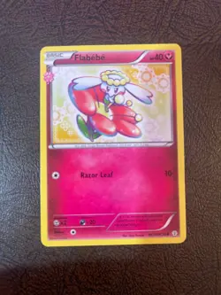 Pokemon TCG Flebebe RC17/RC32 Generations Radiant Collection Regular LP - Image 1