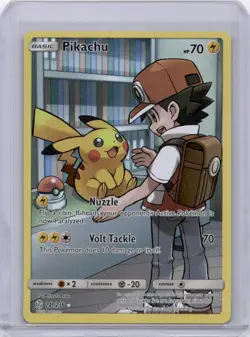 Pikachu 2019 Cosmic Eclipse 241/236 Secret Rare Pokemon TCG - Image 1