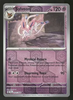 Sylveon 022/064 Uncommon,Reverse Holo Pokemon SV: Shrouded Fable - Image 1