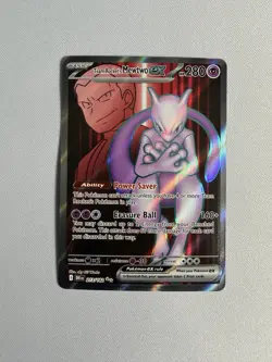 Pokemon TCG - Team Rockets Mewtwo EX - 213/182 - Ultra Rare - Destined Rivals - Image 1