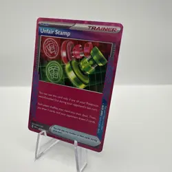 Pokemon TCG - SV Twilight Masquerade - Unfair Stamp 165/167 NM/M - Image 2