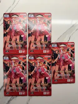 One Piece Heroines Sleeved Booster Pack Lot X5 eb-03 Factory Sealed Bandai 💎💎 - Image 3