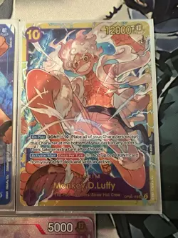 One Piece Tcg Lot 5! Nico Robin Championship Op-1! Tony Tony Chopper,Luffy Alts! - Image 4