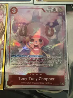 One Piece Tcg Lot 5! Nico Robin Championship Op-1! Tony Tony Chopper,Luffy Alts! - Image 5