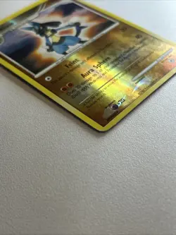 Pokemon TCG Lucario 6/130 Diamond and Pearl Reverse Holo - Image 3