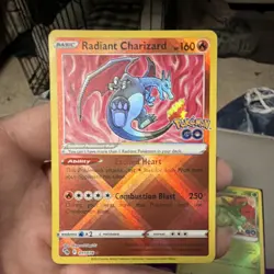 Pokemon GO Radiant Charizard Blastoise Venusaur Holo English Standard Card Lot - Image 2