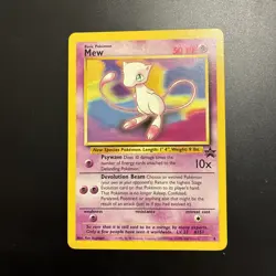 Mew #8 Black Star Promo WOTC Pokemon Card NM/LP - Image 1