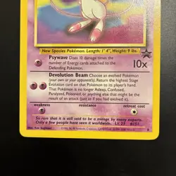 Mew #8 Black Star Promo WOTC Pokemon Card NM/LP - Image 3