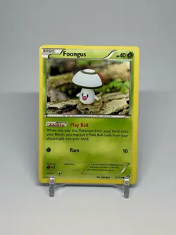 Pokemon TCG Foongus 12/114 XY Steam Siege Regular Common Card EN-LP 2016 - Image 1