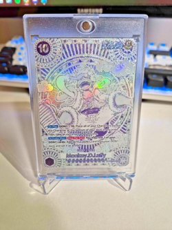 One Piece TCG Card OP05-119 Monkey.D.Luffy : Special Card SEC Silver English - Image 1