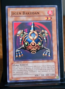 2002 Jigen Bakudan | MRL-074 Magic Ruler | 1st Edition | Yugioh Card | LP - Image 1
