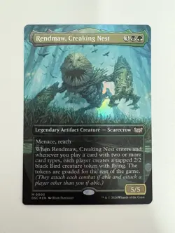 Rendmaw Creaking Nest Foil Borderless MTG Magic the Gathering Card NM Mint DSC - Image 1