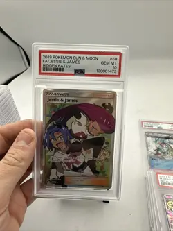 Jessie and James Full Art 68/68 Hidden Fates - PSA 10 Pokemon Card - Image 2