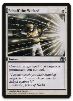 Rebuff the Wicked #12 (LP) Planar Chaos PLC Magic MTG - Image 1
