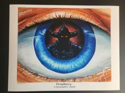 Prophecy Art Print MTG By Christopher Rush Estate Authorized - Image 1