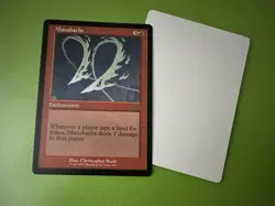 MTG M30 Retro Manabarbs Artist Proof From Christopher Rush Family - Image 1