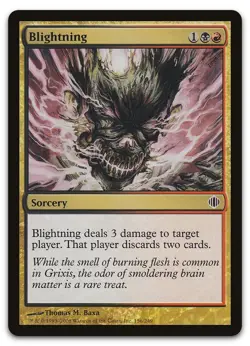 Blightning #156 (LP) Shards of Alara ALA Magic MTG - Image 1