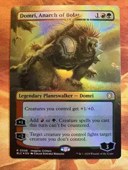 MTG Foil Wildsear, Scouring Maw & Domri, Anarch of Bolas Commander: Bloomburrow! - Image 3