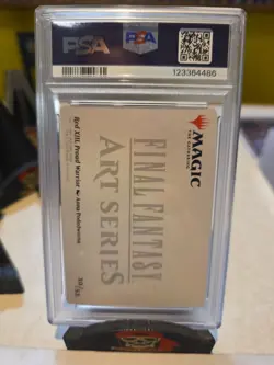 Magic The Gathering Final Fantasy Red XIII Proud Warrior Gold Stamp PSA 10 Pop 2 - Image 2