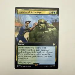 Mutational Advantage (Extended Art) #422 (NM) Fallout PIP Magic MTG - Image 1
