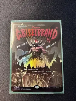 Griselbrand MOVIE POSTER ALT 0485 Black 2025 James Bousema Innistrad Re… - Image 1