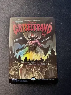 Griselbrand MOVIE POSTER ALT 0485 Black 2025 James Bousema Innistrad Re… - Image 3