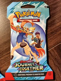 11 × Pokemon TCG LOT - Scarlet & Violet JOURNEY TOGETHER BOOSTER PACKS - Image 3