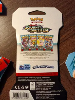 11 × Pokemon TCG LOT - Scarlet & Violet JOURNEY TOGETHER BOOSTER PACKS - Image 5