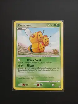 Pokemon TCG Combee 59/100 Countdown Calendar Holiday Stamped Card. - Image 1