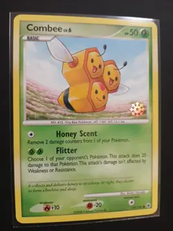 Pokemon TCG Combee 59/100 Countdown Calendar Holiday Stamped Card. - Image 3