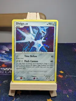 Pokemon TCG Dialga Lv. 68 DP26 Black Star Promo - Image 1