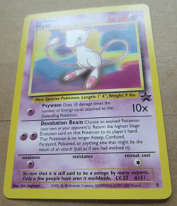 Mew #8 Black Star Promo—WOTC TCG Pokemon Card - Image 5