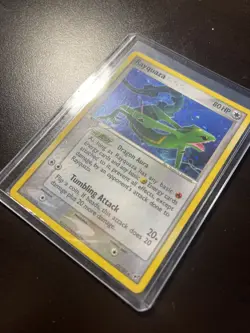 Pokemon Rayquaza 22/107 ex Deoxys Cosmos Holo Rare English MP - Image 2